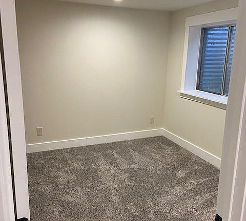 Basement bedroom