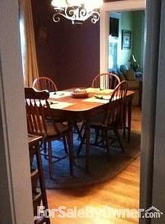 Dining room
						:
						Large separate dining area.