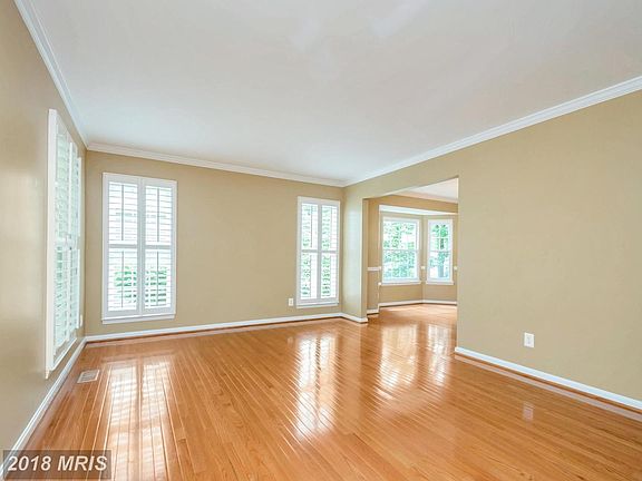 Living Room with Beautiful Hardwood Floors
