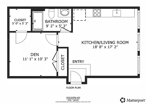 Floor plan The Oriole