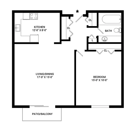 Floor plan Lily