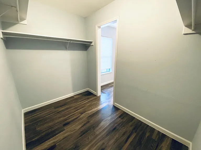Master closet.