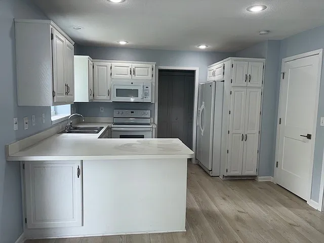 Kitchen view from dining area