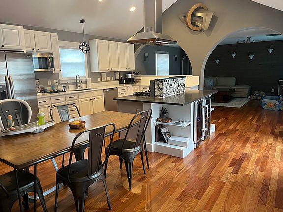 Large and open kitchen