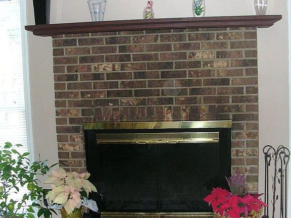 3024 Chenango Dr Wood Burning Fireplace