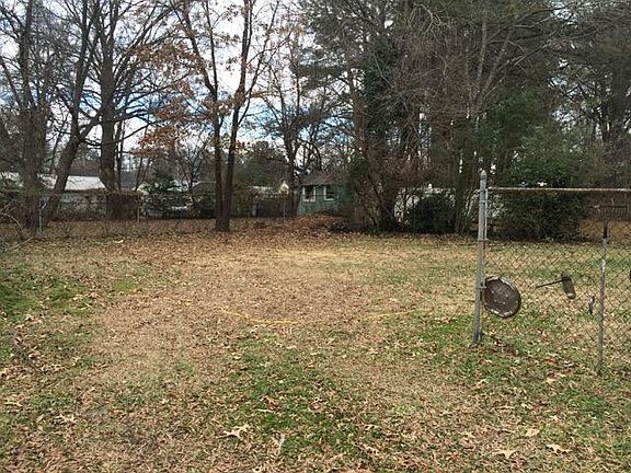 This is a view of the back yard