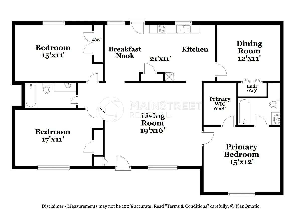 Floor Plan - 5129 Peakwood Dr