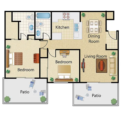 Floor plan Plan A