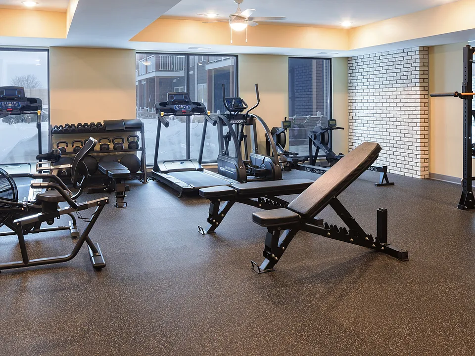 Fitness Room with Yoga Studio