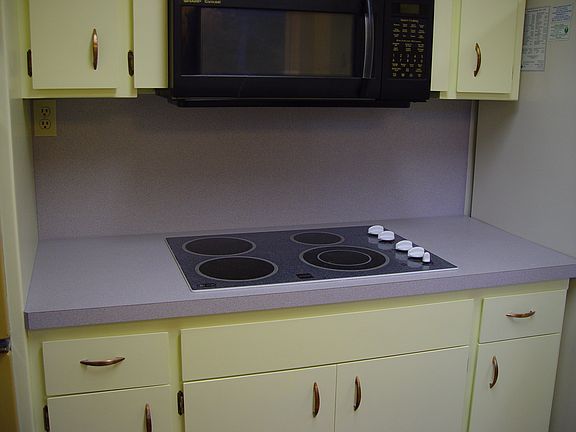 rangetop & cabinets