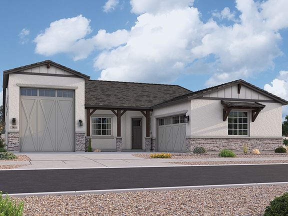 Elevation A w Optional RV Garage