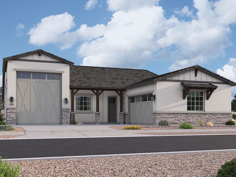 Elevation A w Optional RV Garage