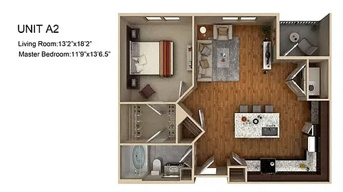 Floor plan A2