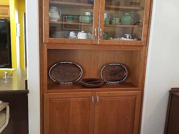 Built in china hutch