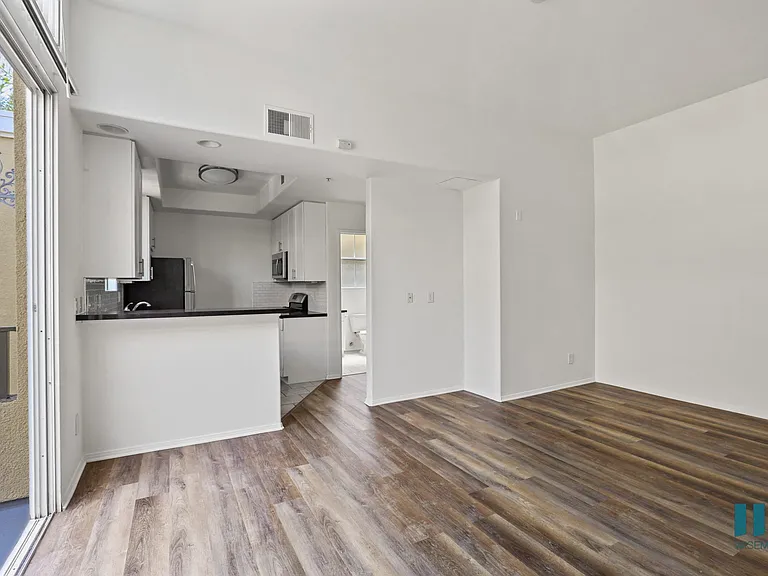 Open-Concept Kitchen of Studio Apartment