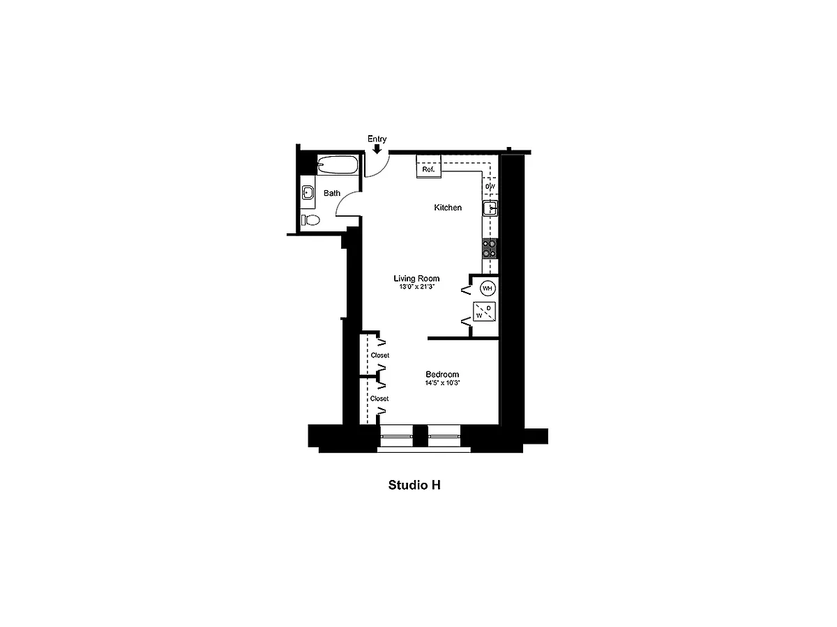 Floor plan Hamilton