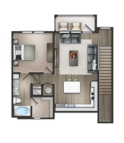 Floor plan Chesini Garage