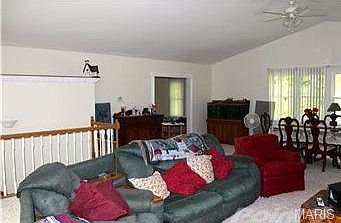 Family room, new section of home.