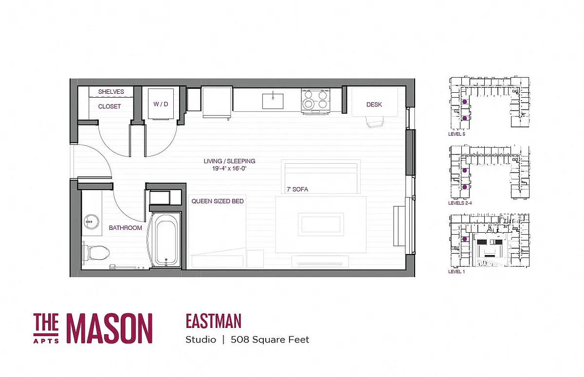 Floor plan Eastman