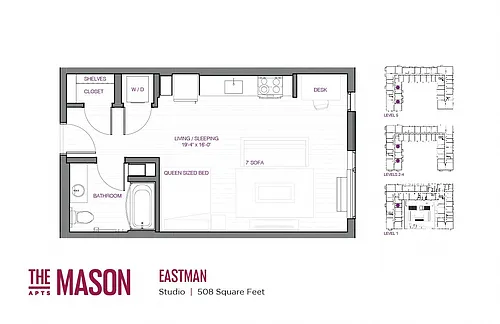 Floor plan Eastman