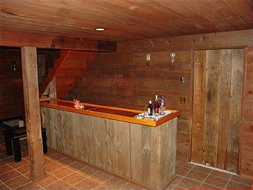 Copper Lined Wet bar
