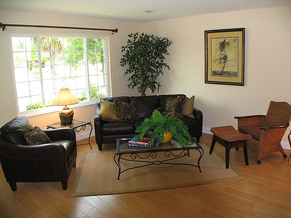 Step down living room