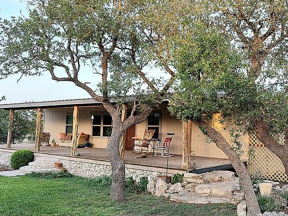 Cedar Pole Designed Porch