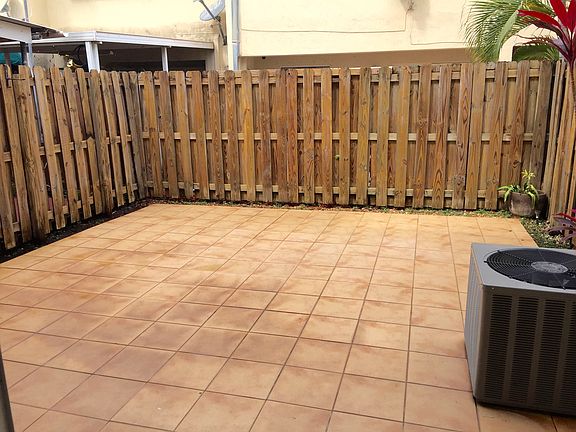 Fenced Patio - View from Kitchen