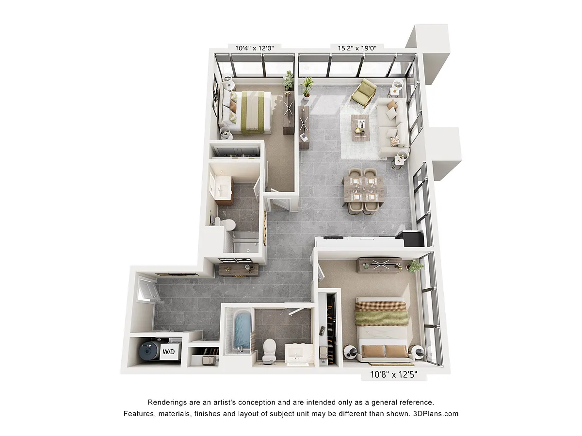 Floor plan B3
