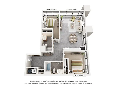 Floor plan B3