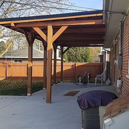 New patio cover 2021