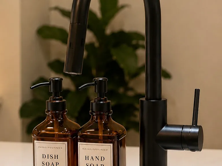 Dish Soap, Hand Soap, Detergent, Body Wash, Shampoo + Conditioner Provided.