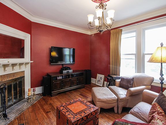 Living Room with Fireplace