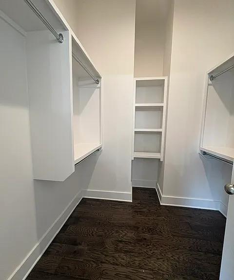 Large walk-in closet