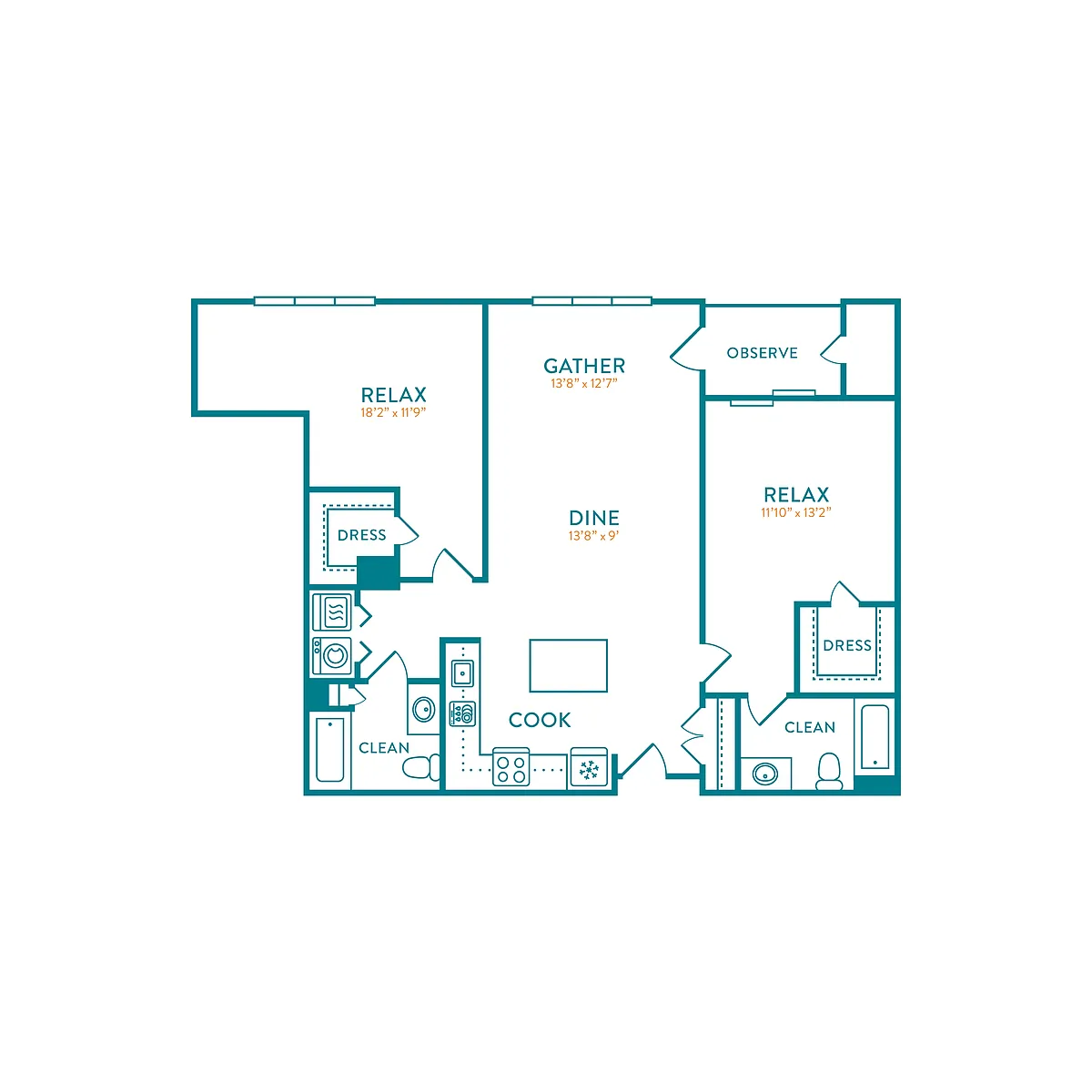 Floor plan Sherwood