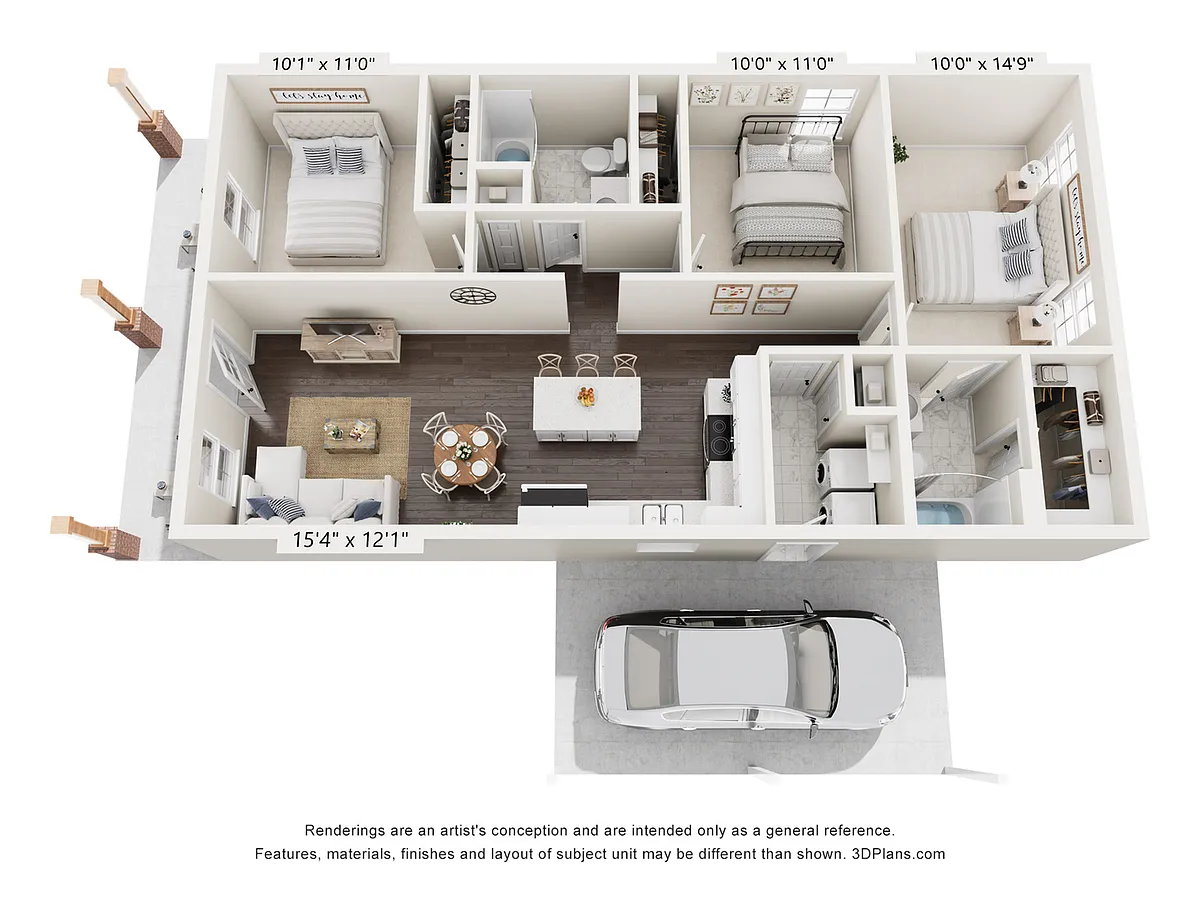 Floor plan Ryder