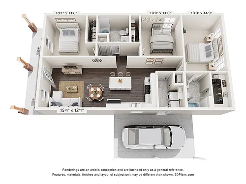 Floor plan Ryder