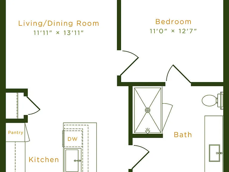 A1 floor plan Novel Nona