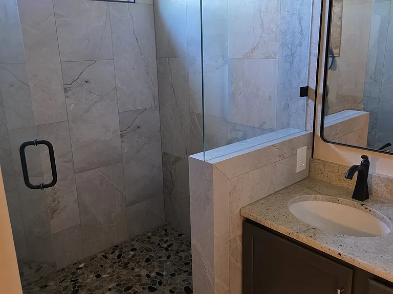 Master Bathroom, large shower