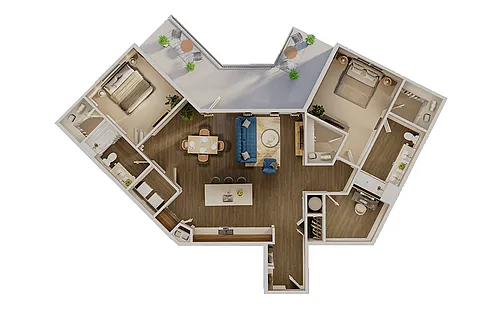 Floor plan B11D