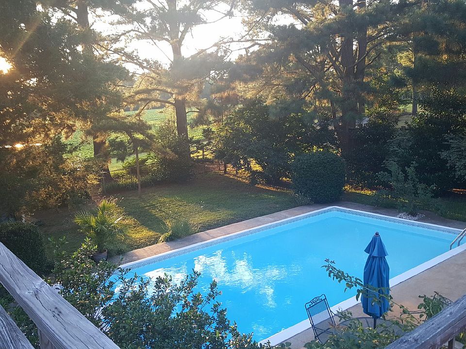 Pool look during summer