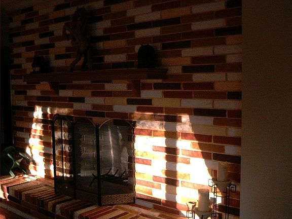 Upstairs Fireplace