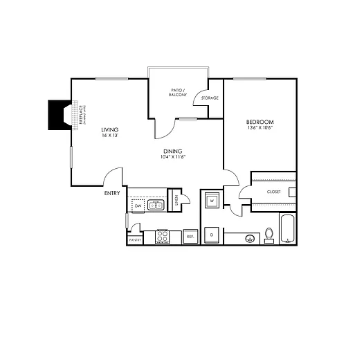 Floor plan A2 Classic