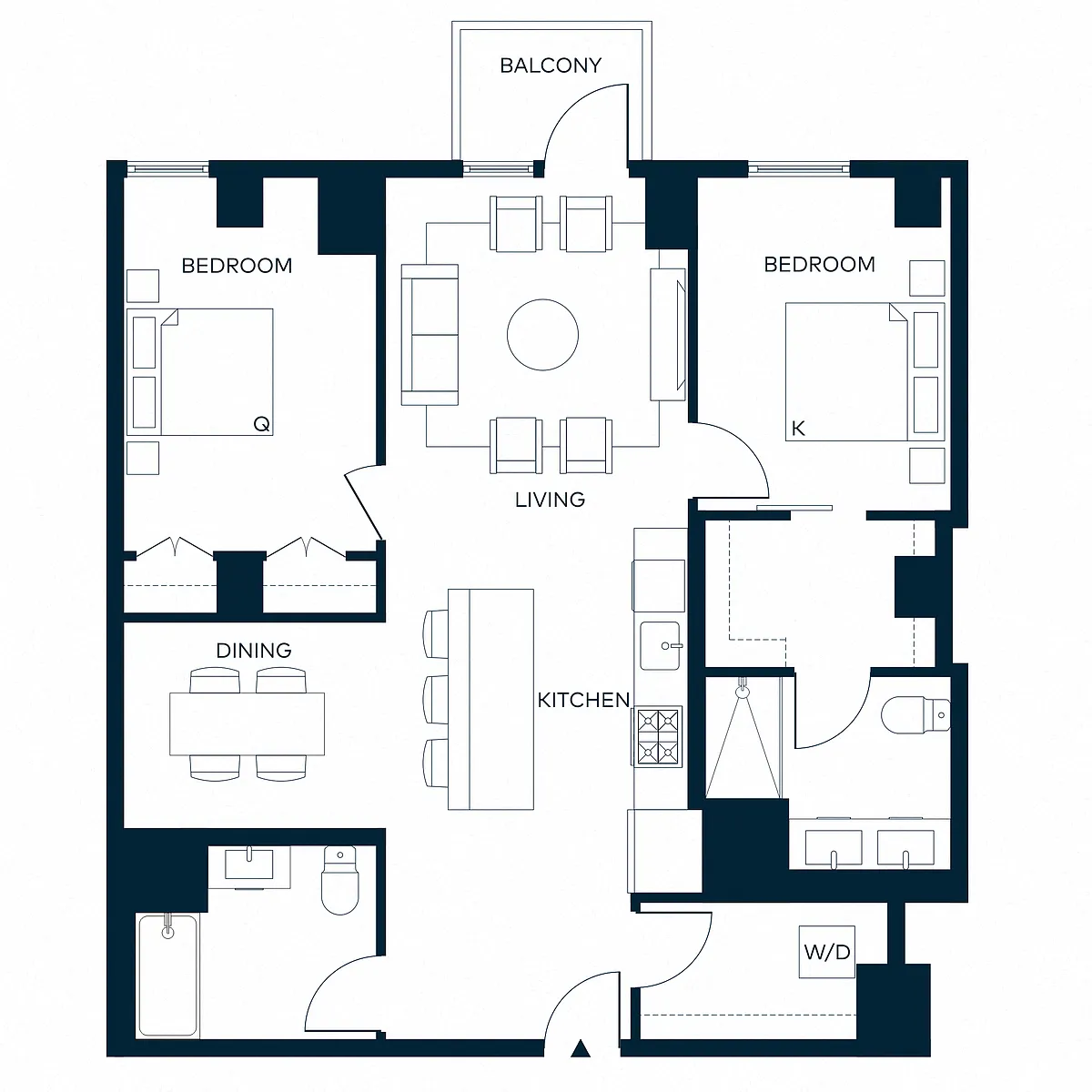 Floor plan B8