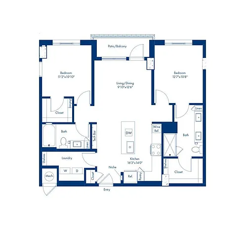 Floor plan B4