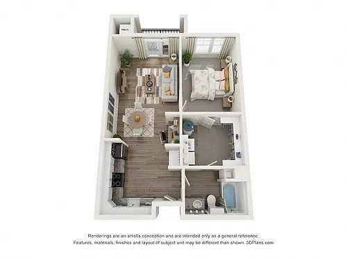 Floor plan A1B