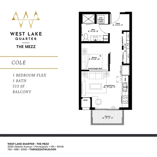 Floor plan Cole