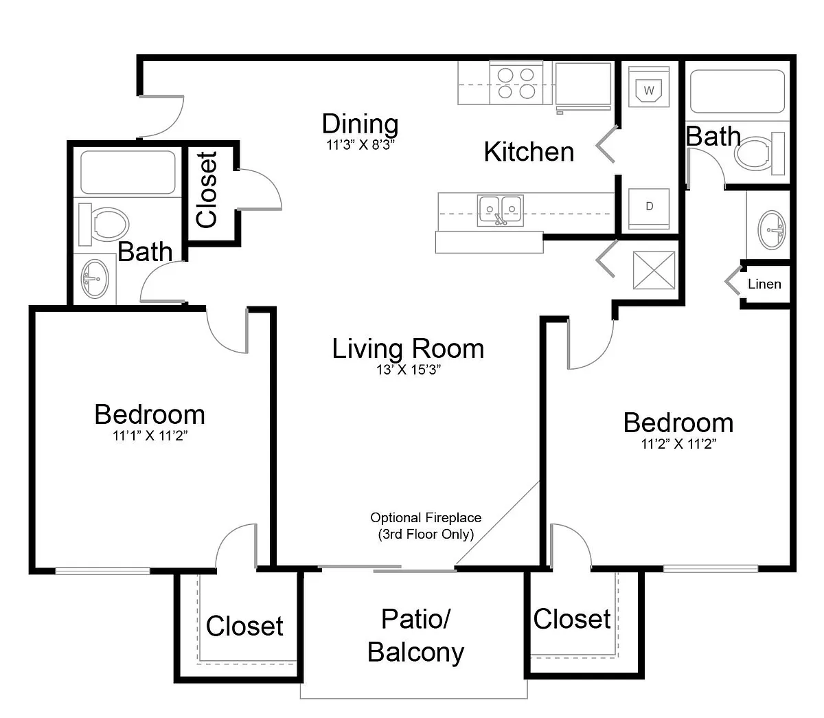 Floor plan Tranquil-T