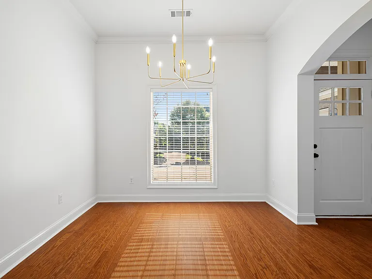 The formal dining room could be used as a study or play room.