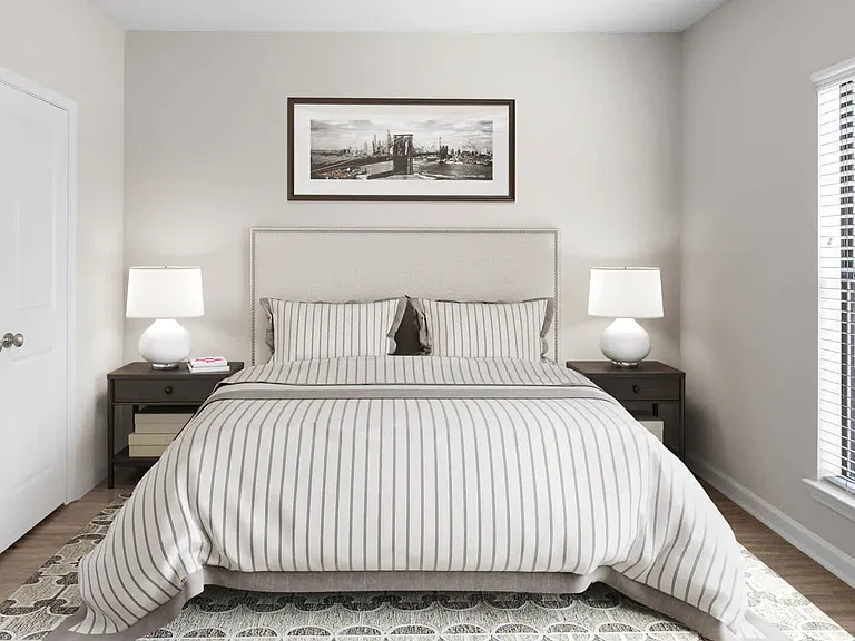 Bedroom with Hard Surface Flooring